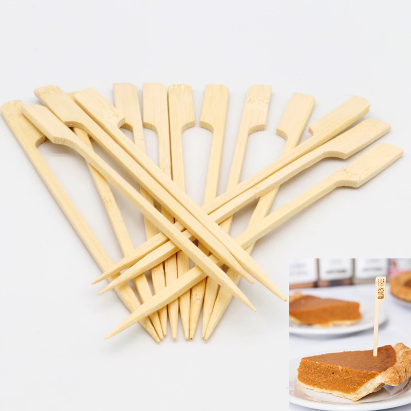 Шпажки из бамбука для ресторана, 6 дюймов, идеально подходят для сервировки закусок и коктейльных гарниров