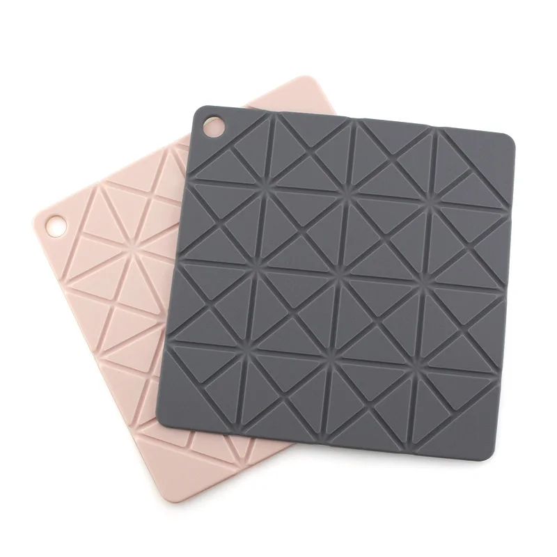 Silicone Pot Holders Trivets Mat Heat Resistant & Eco Friendly Jar Opener Gripper,Silicon Potholder Trivet Hot Pots