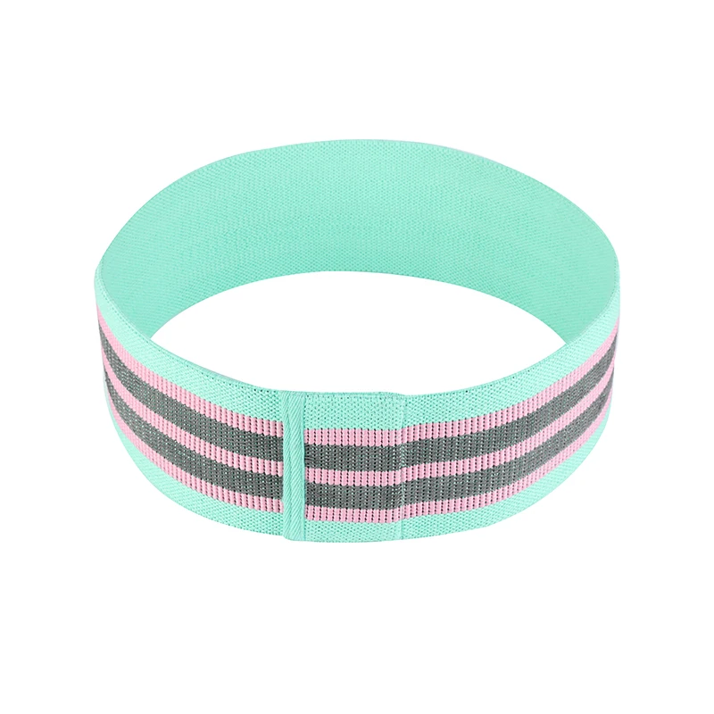 
Custom Logo Gym Yoga Gym Hip Ring Elasticated Elasticbelt Resistance Band 