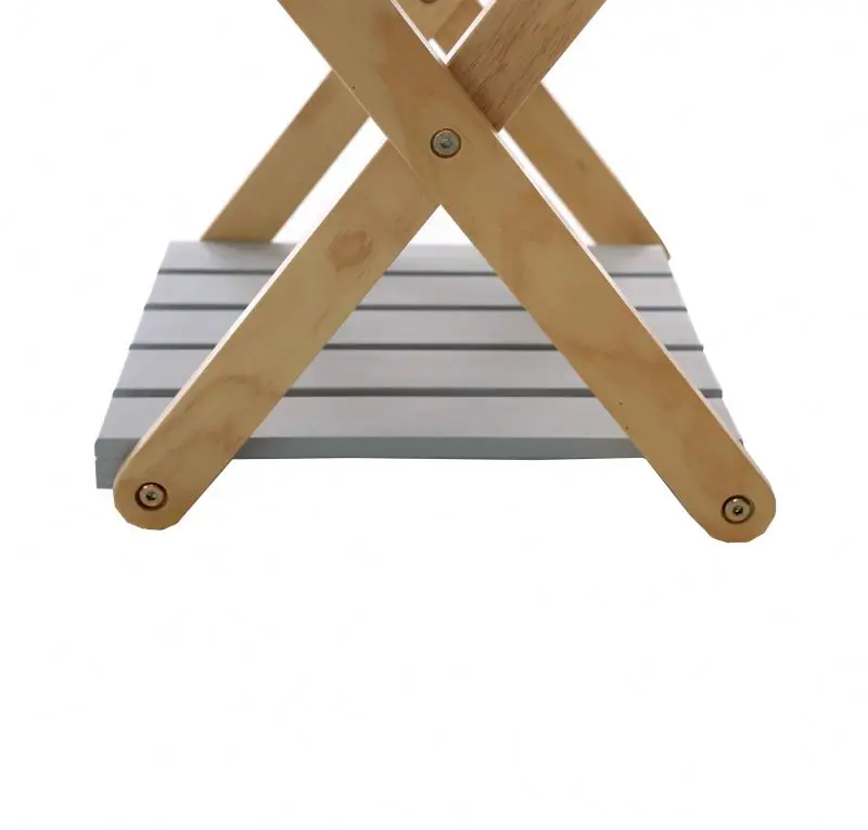 Hot Selling Customizable Modern Outdoor Fishing Stool Solid Wood Folding Stool