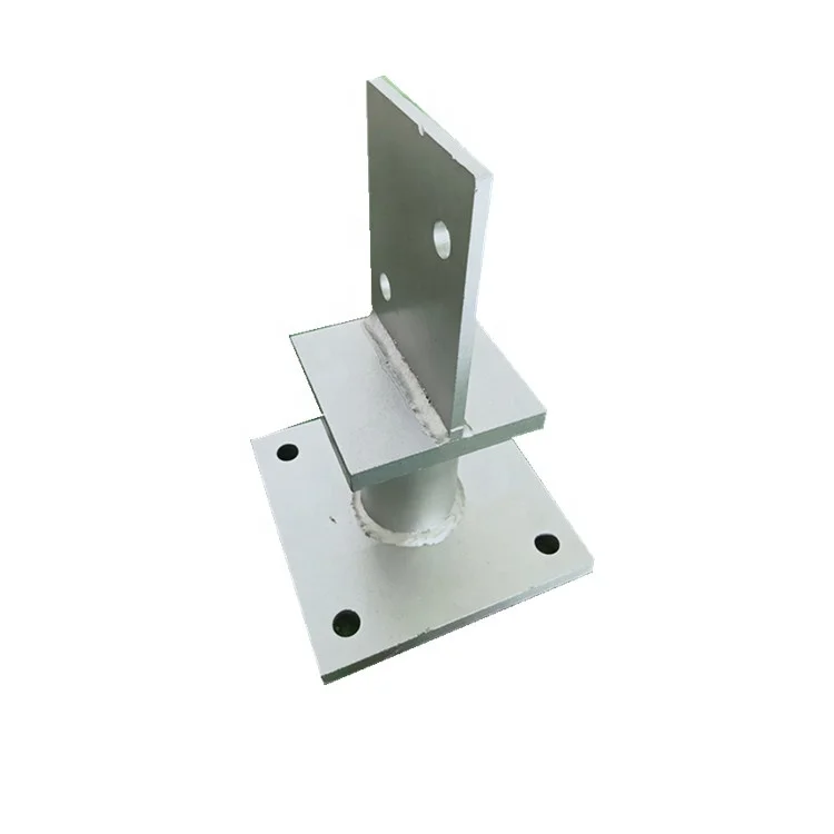 galvanized  post screw anchor  wood timber connector