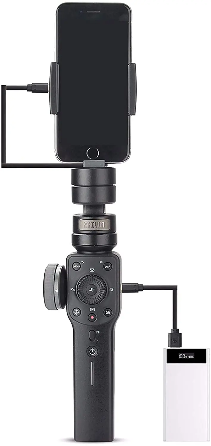  ZHIYUN Smooth 4 3-оси телефон разных цветов с шарнирным соединением для смартфона карманных стабилизаторов смартфонов и