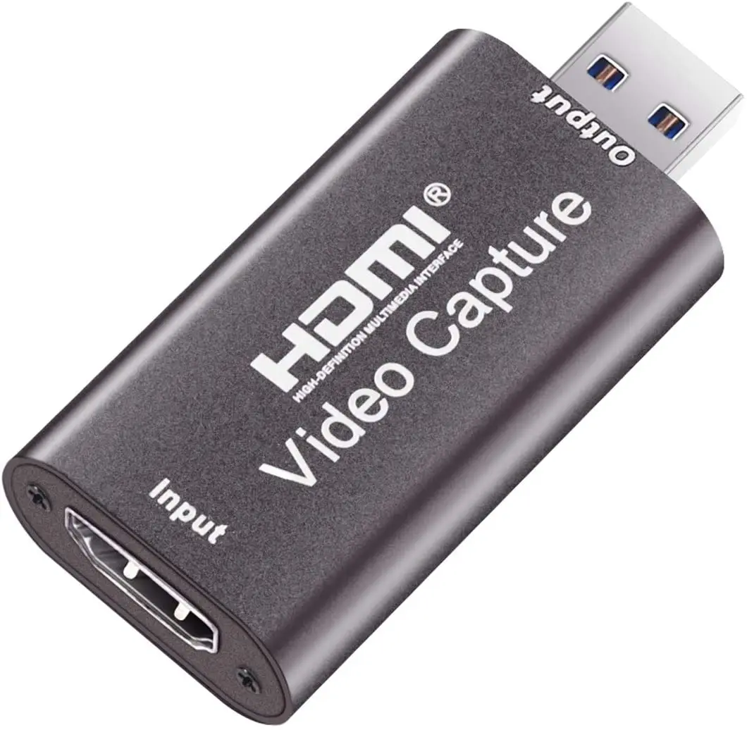 Doonjiey 1080p 60fps hdmi to usb 3.0 video capture card for game live streaming Broadcast recording PS3/4 box capture card 4k