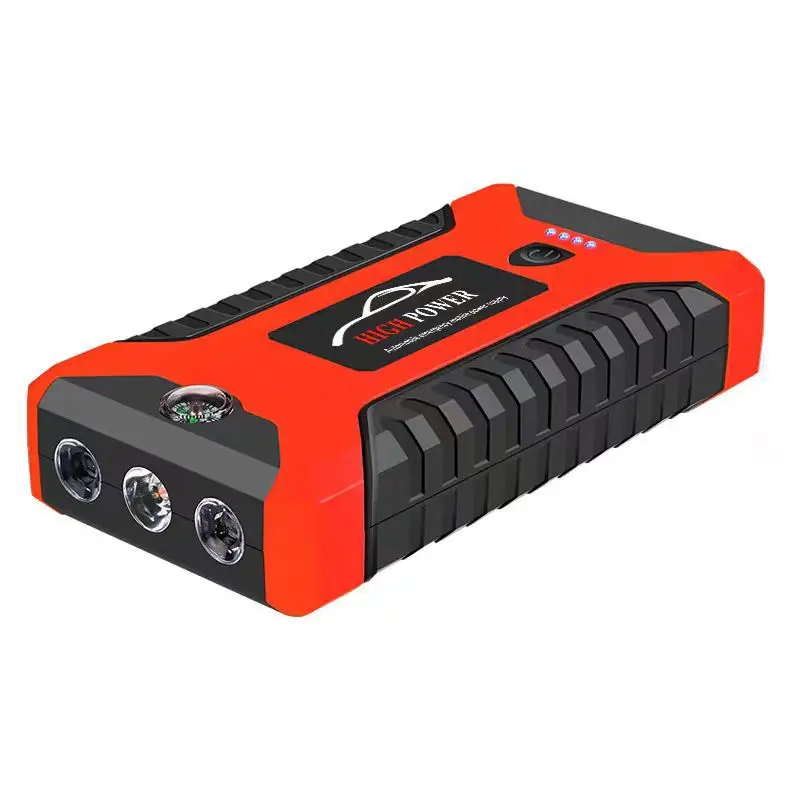 lithium battery booster jump starter with inflator 12v Car Jump Starter With Air Compressor