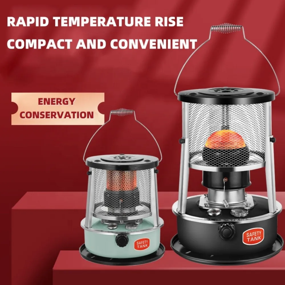 Открытый портативный мини-масляная плита из нержавеющей стали для внутреннего использования, наружная терраса, керосиновый нагреватель