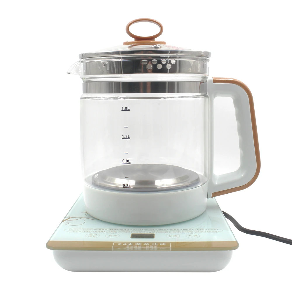 
 Сенсорная панель, Кухонная техника, электрический чайник, боилер для воды, стеклянный чайник для здоровья  