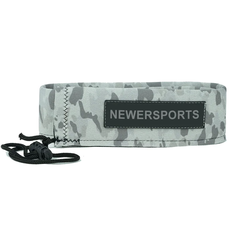 Factory Supply portable custom logo Fishing Rod Cover foldable durable Neoprene Fish Protector Sleeve