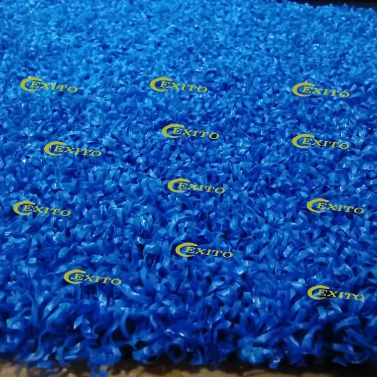 EXITO Padel Tennis Court artificial grass blue green Pasto Sintetico Synthetic Padel Turf for Padel carpet