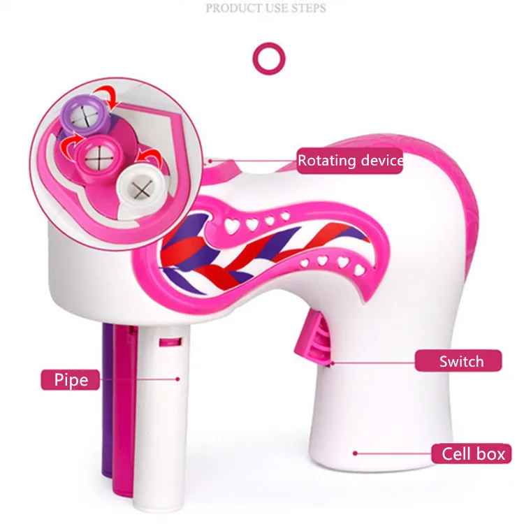 hot sale pretend play automatic hair braider machine girl toys