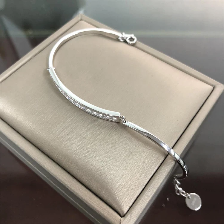 925 sterling silver strip bracelet strip bracelet 925