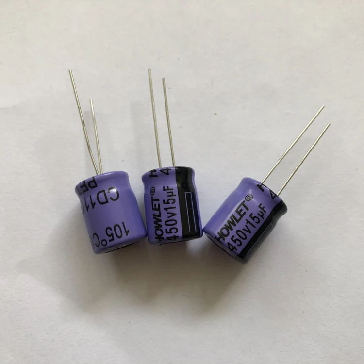 6000 Hours Radial Aluminum Electrolytic Capacitor 450v
