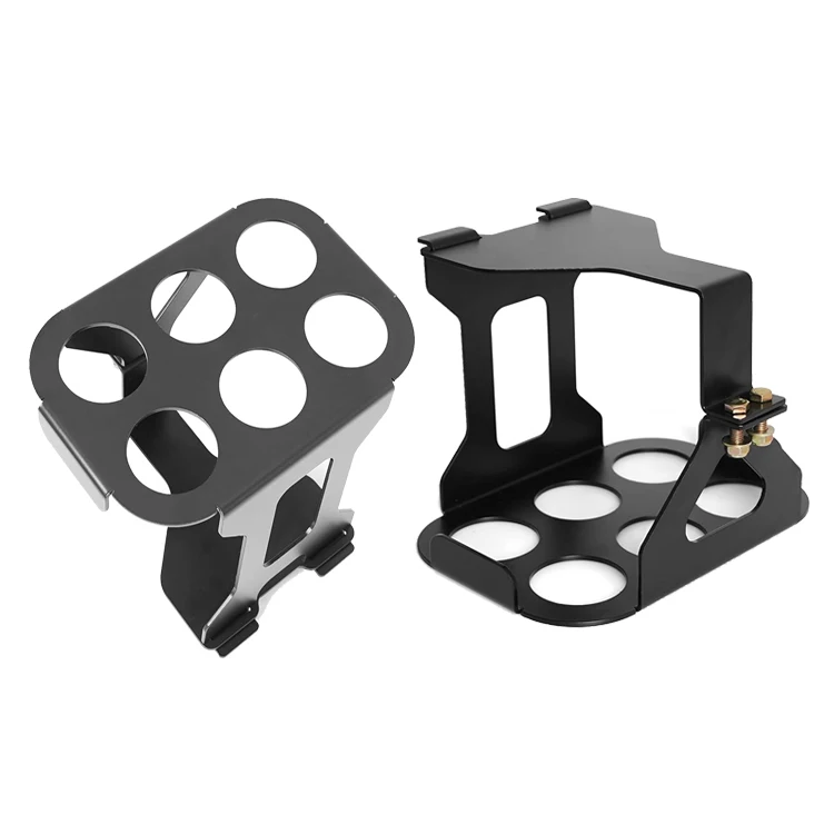 Factory Custom Bracket Battery Box Tray Stainless Aluminum Sheet Metal Cutting Bending Fabrication Battery Mount Tray