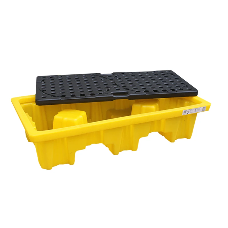 Wholesale Oil Spill Drum Containment Anti Spill Pallet For Drums For Textile