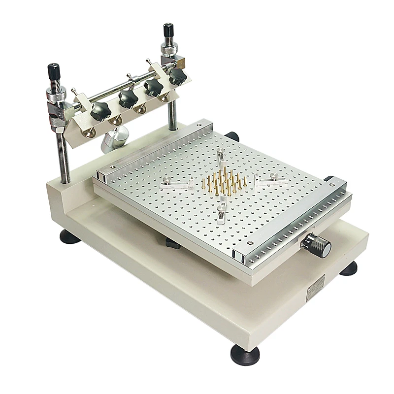 LY ZB3040H Repair Solder Paste Manual Silkscreen Printer Single Double-Sided Circuit Board Paste Red Glue Printing Machine