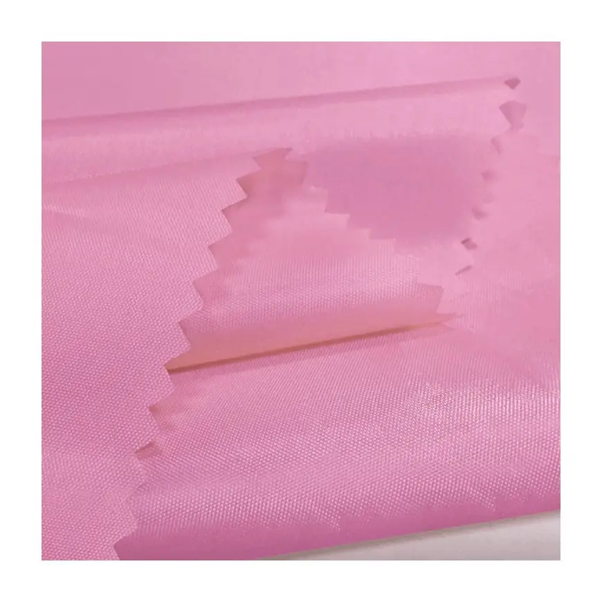 PU Coating 210T Waterproof 70 Denier Parachute Nylon Taffeta Textile Fabric for Jackets