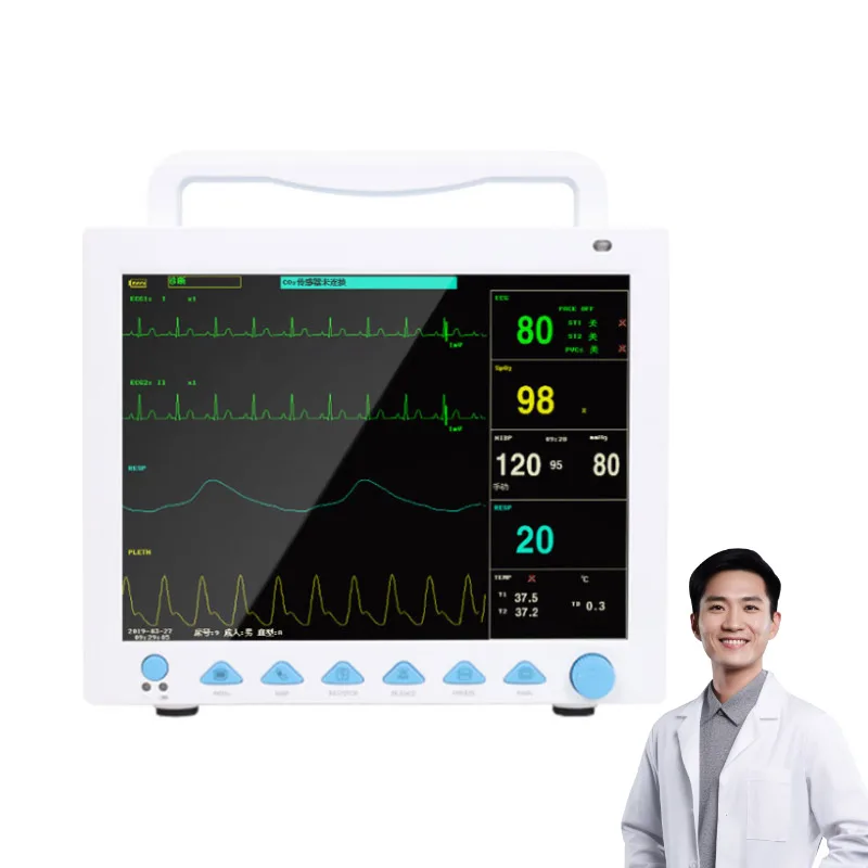 CONTEC CMS8000 CE cardiac monitor portable vital sign patient monitor