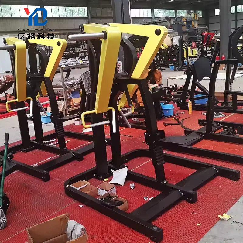 YG-3011  Professional commercial  Plate Loaded Seated Low Row machine Support customization