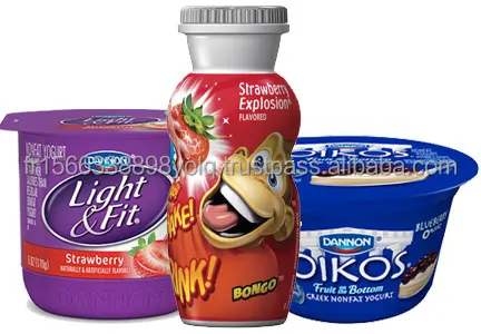 Dannon Light + Fit Greek Cherry Fat Free Yogurt, Creamy and Delicious Gluten Free Yogurt, 4 Ct, 5.3