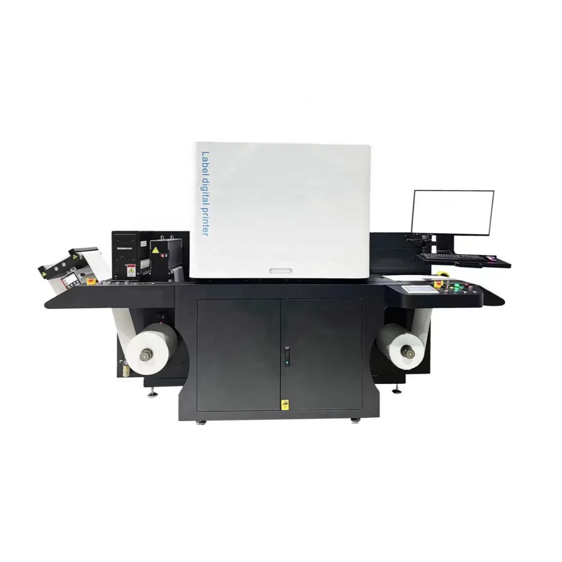 Barcode QR code database image Paper Film Label UV digital Printer Machine