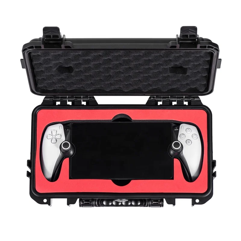 2024 New Customization PS5 Portal Case With DIY foam Inside IP67 Waterproof Box for PS5 Slim Console Controller