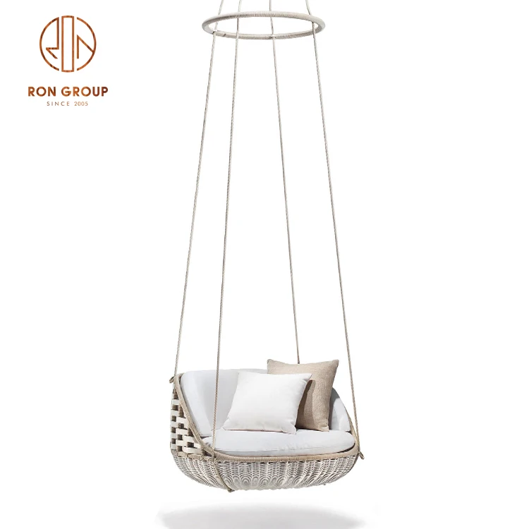 Hot Sale Cheap Price Hotel Garden Patio Balcony Camping Swing Rattan Wicker Hammock Hanging Swing Egg Chair Outdoor Furniture