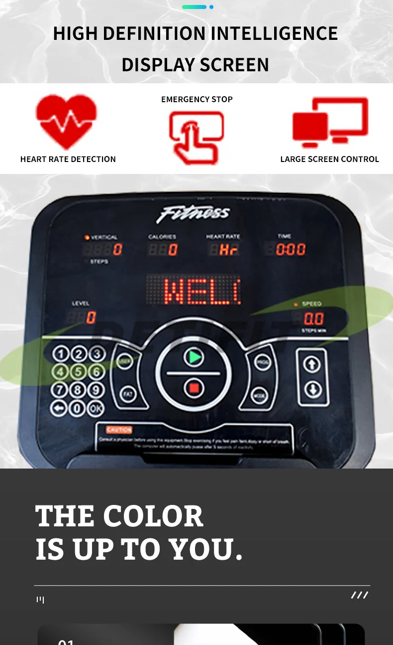 Deti commercial home gym fitness equipment stair cardio stepper machine master stair climber climbing machine stair machine