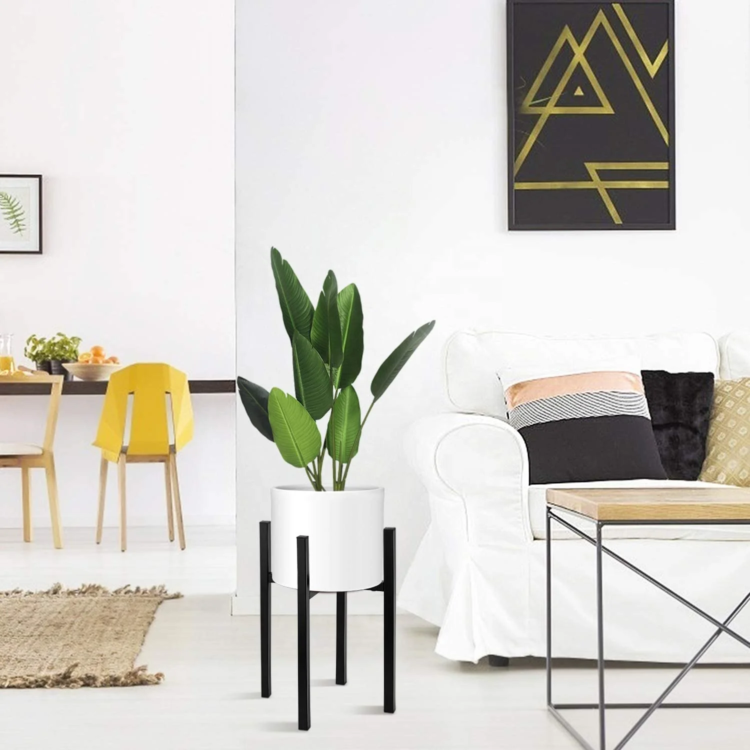 Metal Iron Plant Stand Factory Price Black Gold Flower Plant Stands Indoor Outdoor Home Decoration Metal Display Stand