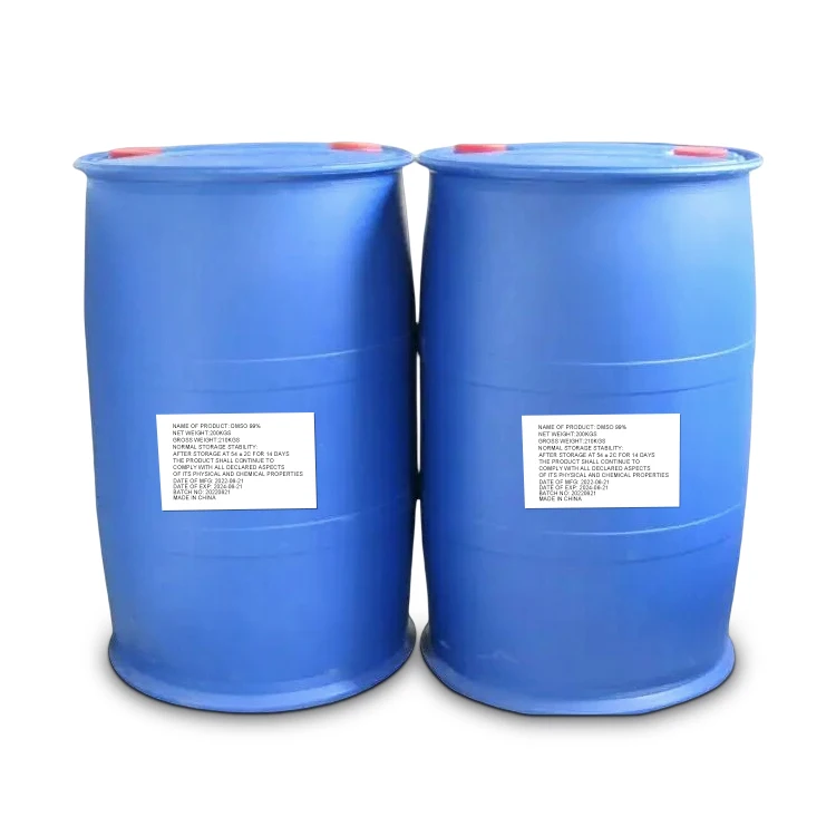 Factory Price Wholesale Chemical Intermediates DMSO 99% for Pharma Solvents in Stock
