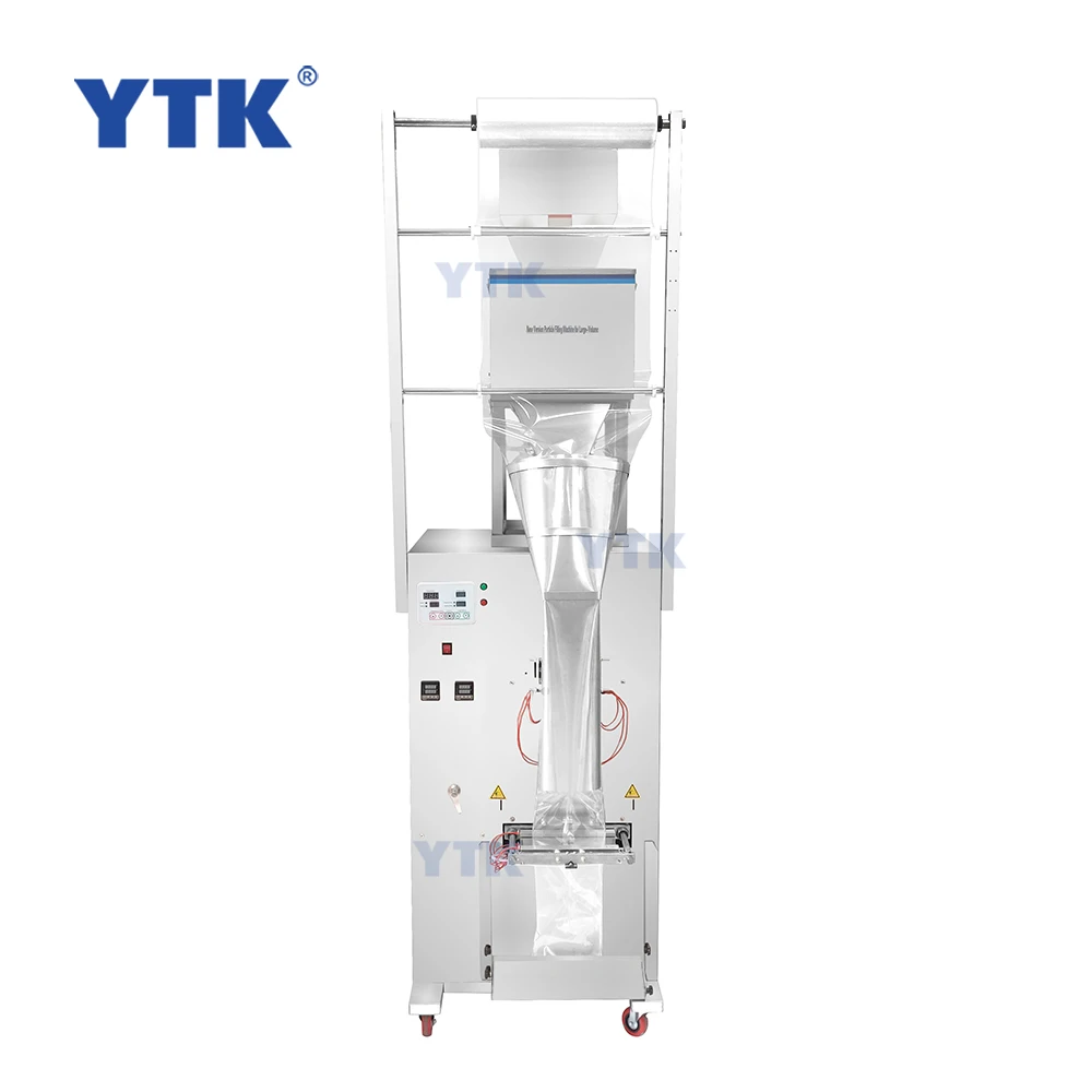 20-1200g Automatic back sealing sugar pop corn seed coffee pouch packing machine banana chips used sachet packing machine