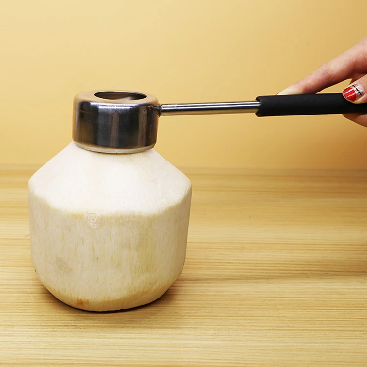 High quality wholesale price simple convenient easy to use stainless steel  coconut opener for family