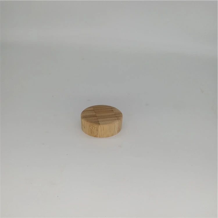 Bamboo cap wooden lid jar shell