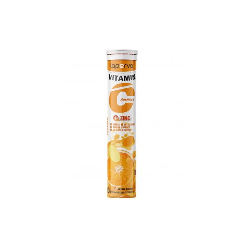 Premium high quality natural LAPERVA VITAMIN C 1000MG + ZINC 30COATED TABS