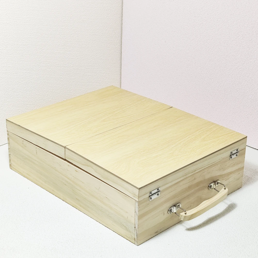 GF High Quality 258pcs Artist Beginners Drawing Painting Coloring Wooden Box Drawing Art Set For Kids