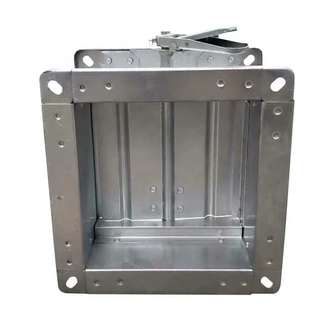 HAVC system manual volume control damper for duct