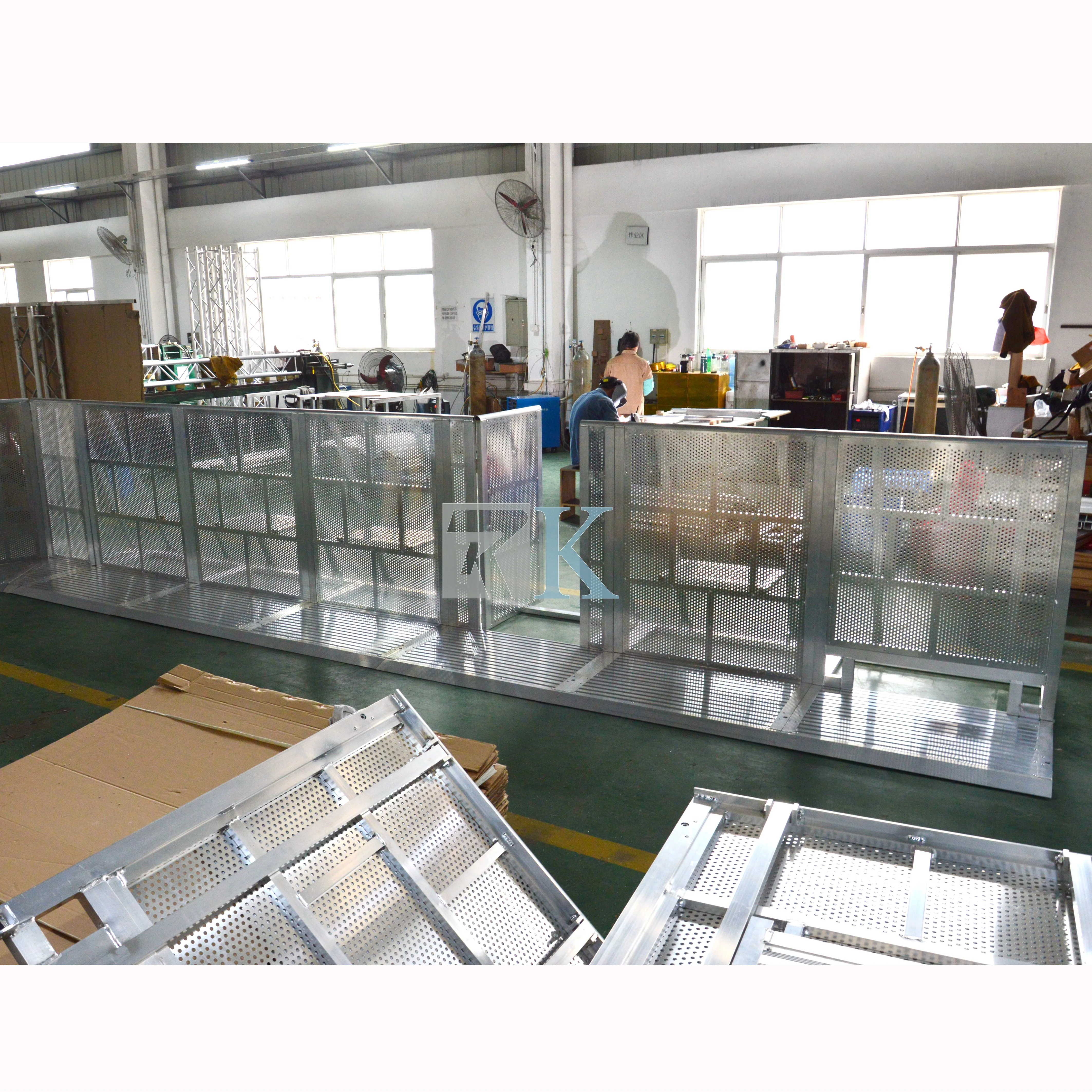 
Aluminum Folding Crowd Control Barrier Systems 