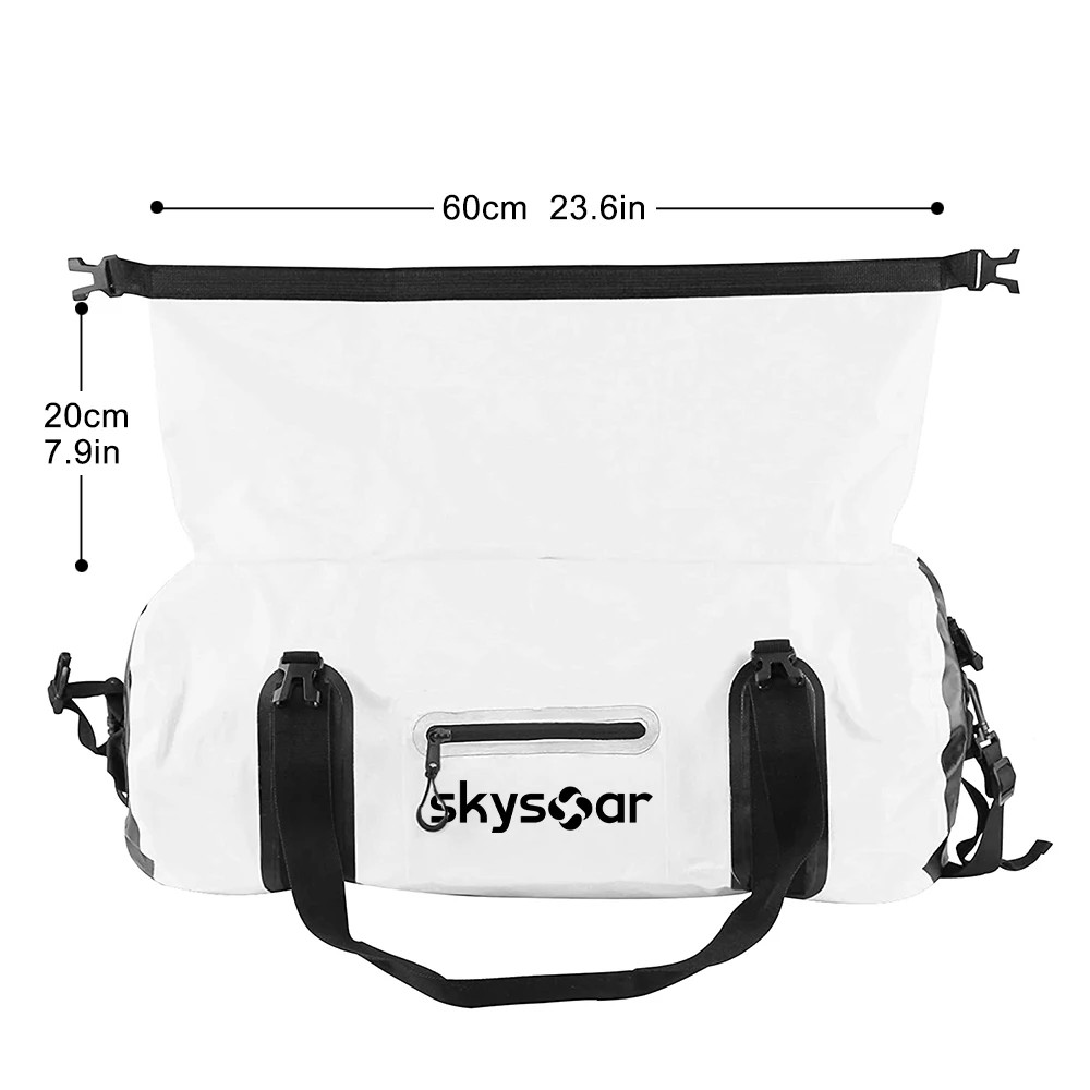 Manufacturer 40L Waterproof Duffel for Outdoor Activities Camping Boating Rafting Fishing Portable Dry Backpack