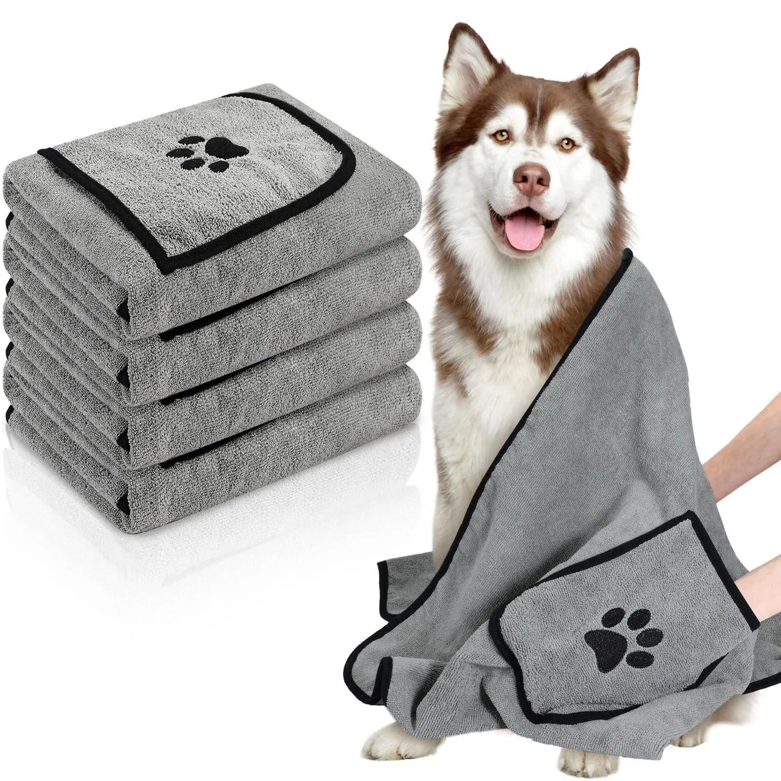 Wholesale quick dry bath dry dog towel