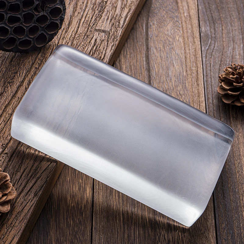 Crystal Glass Bricks Colored Custom Shape Glass Blocks Architectural Decorative Glass Block Wall Facade Partition