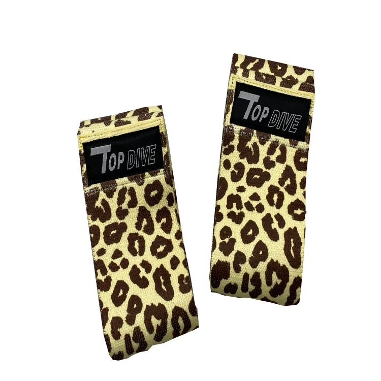  2020 новый дизайн не скатывающаяся эластичная лента леопардовые ленты прочные тканевые повязки с принтом