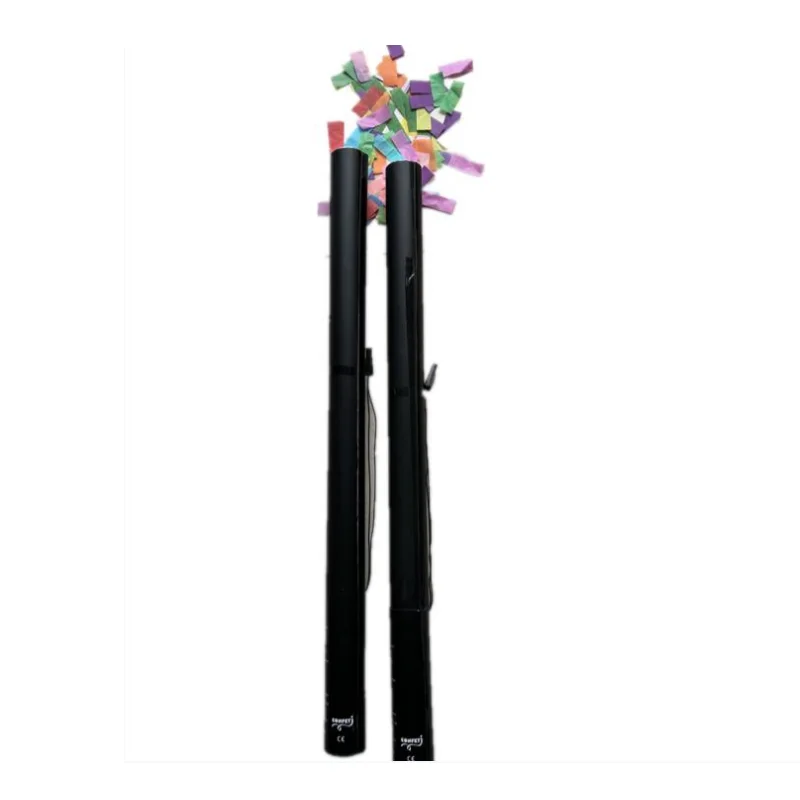 Electronic 80cm pro confetti cannon and streamer popper for party club