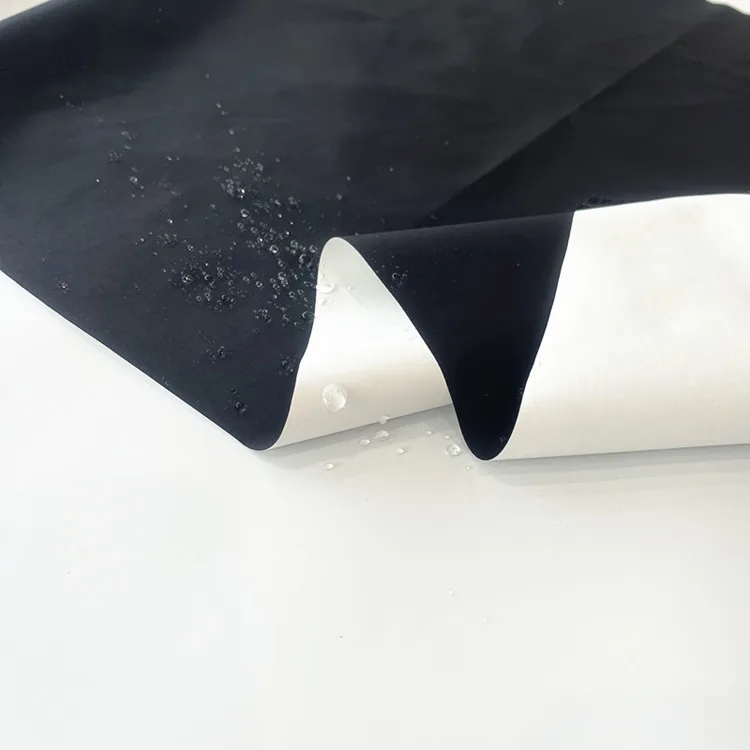 320D 228T nylon taslan super 5000mm waterproof breathability Wet coated for windbreaker or outdoor garments 100%nylon fabric