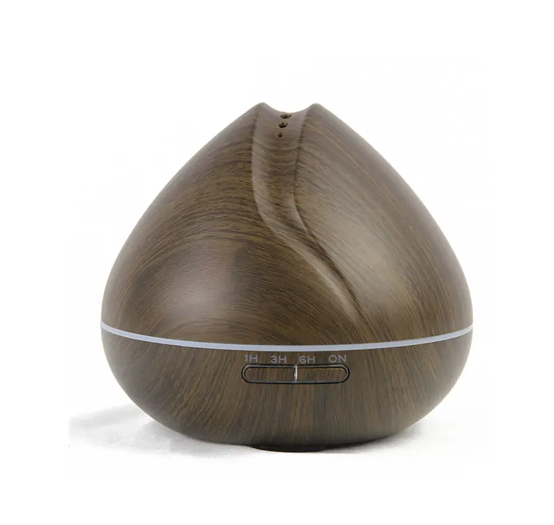 Hotel Smart Fragrance Flower Mini Wooden Aroma Diffuser Machine Ultrasonic Electric Air Humidifier Aroma Diffuser Essential Oil