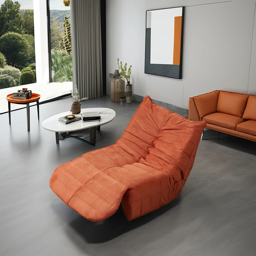 Hot Selling Swivel Rocker Recliner Single Sofa Rotate Sitting Room Furniture Manual Recliner Multi-Function Sofa