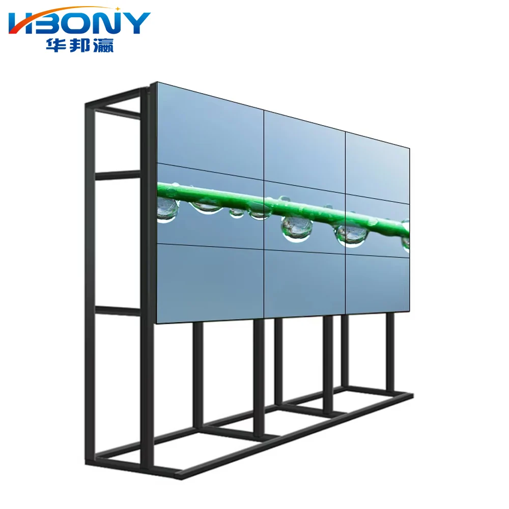 С HD-дисплеем 3x3 46 49 55 65 дюймов бесшовные ЖК-видео стены