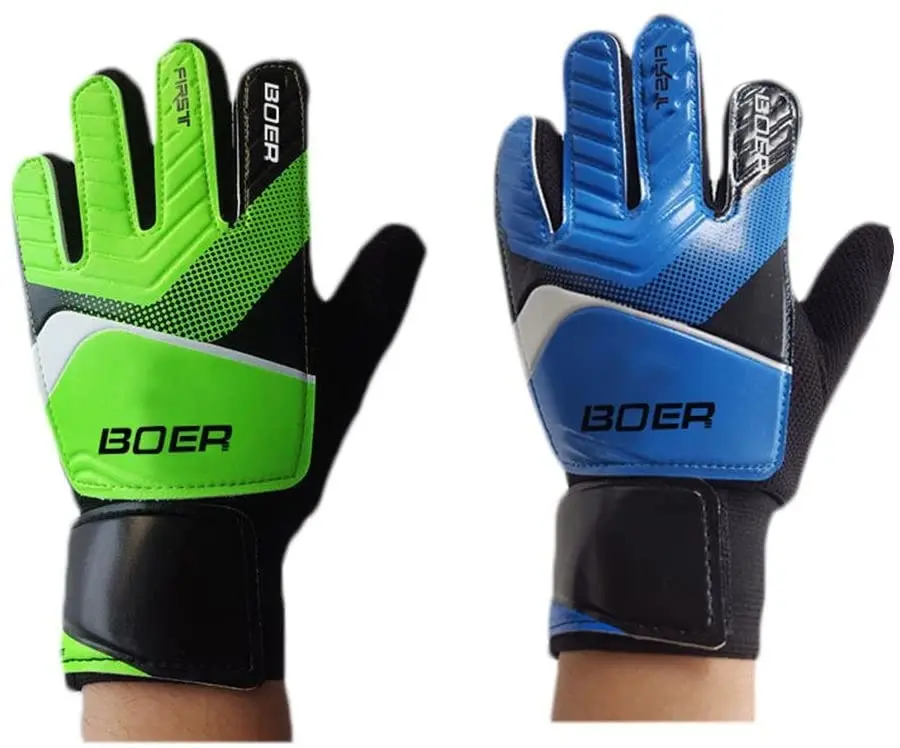Перчатка для вратаря для молодежи и взрослых, прочная ручка для самой жесткой спасательной работы, с язычками для пальцев для великолепной защиты