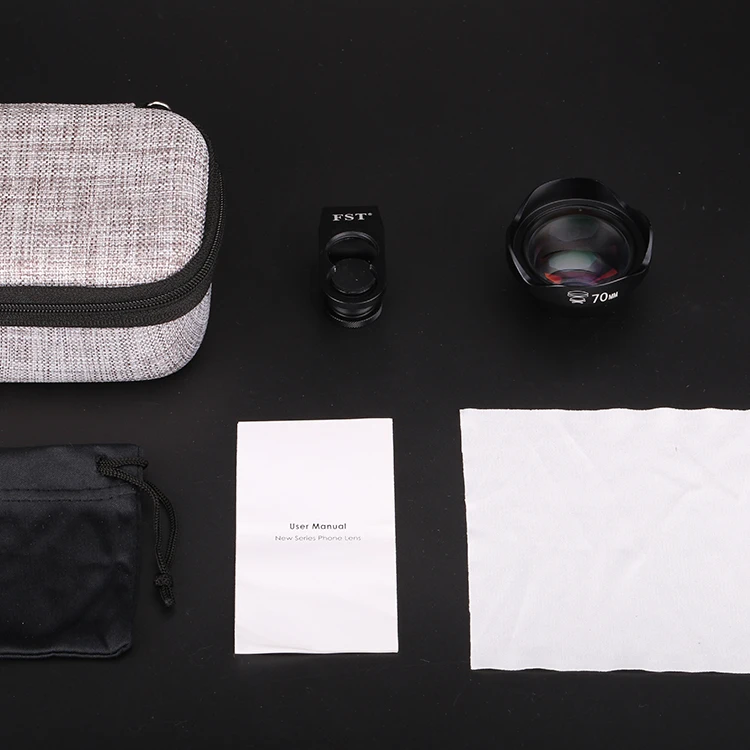 
FST Professional camera lens accessories, customized processing logo 3x portrait mobile phone lens 