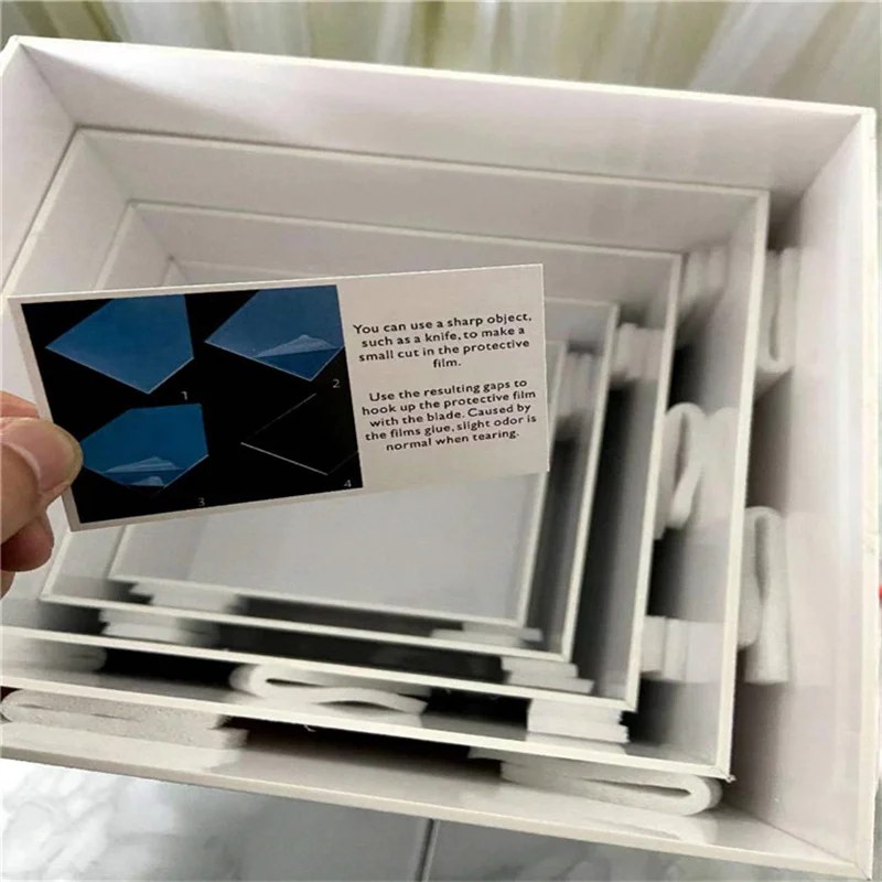 Factory Hotel Restaurant Wedding White Acrylic Nesting Buffet Riser Cube Cake Stand Catering Food Pedestal Riser For Display Box