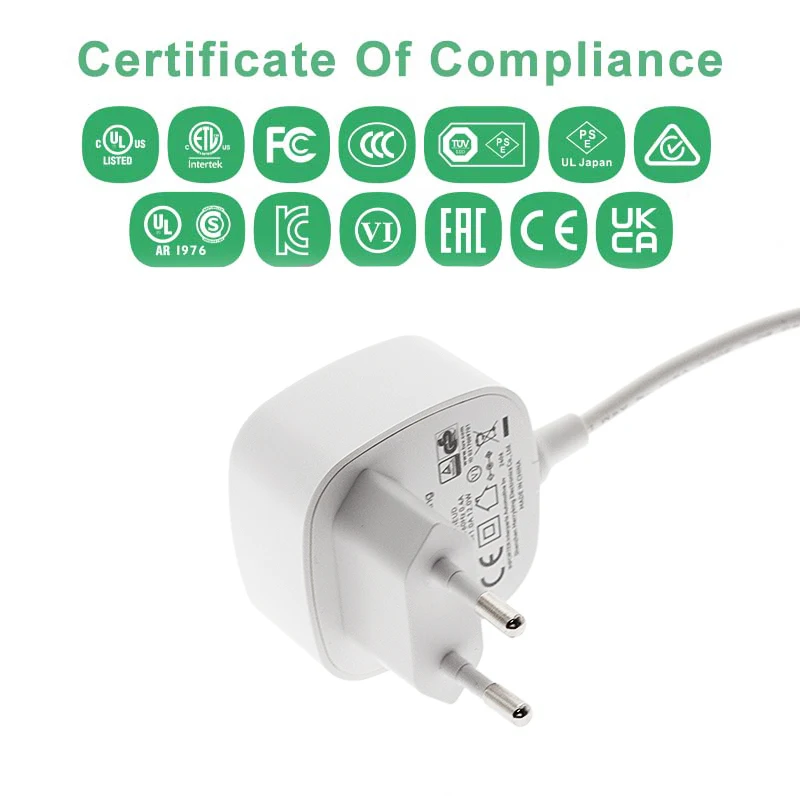 Белый адаптер питания переменного тока DC 9v 1.5a 1 12 V 1A 2.5v Micro USB для автоматической воды домашних животных