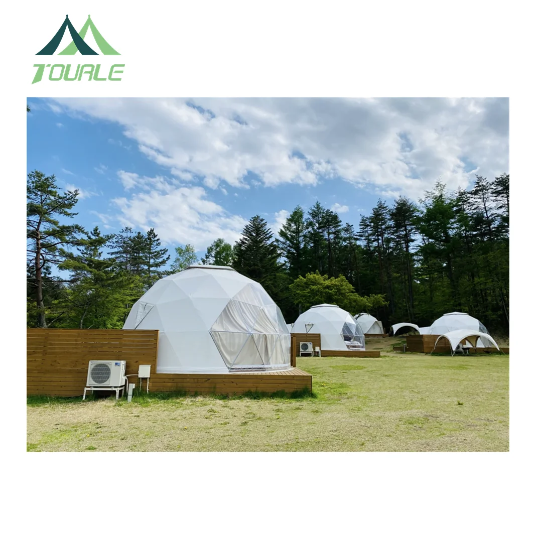 dome tent geodesic inflatable clear dome tent for glamping igloo tent