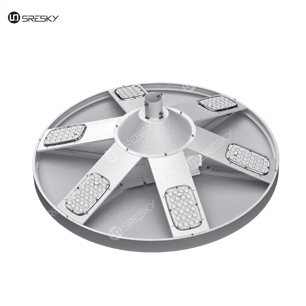 High bright HALO Series integrated outdoor lamp 60W smart landscape solar street light with APP remote